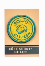 Andrea Bell "Solid Citizen Bork" Iron-on Patch by Andrea Bell