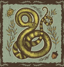 "Snake" digital print by Beetlbunny