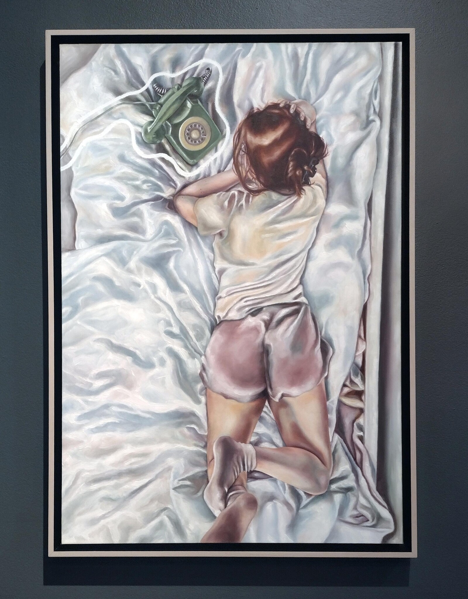 Maya Krueger Art "hanging on the telephone" by Maya Krueger