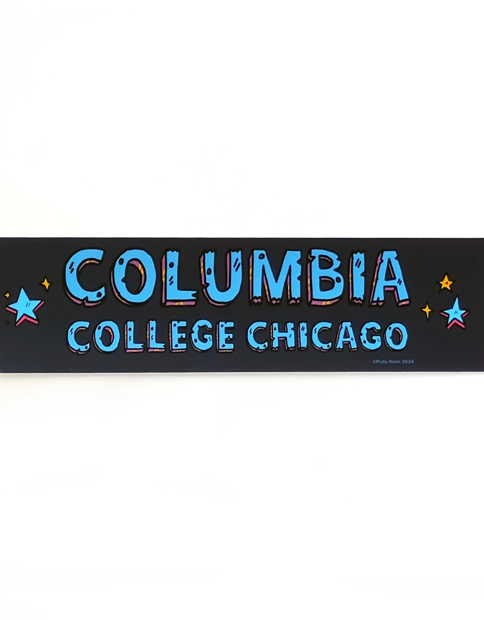 Manifest Columbia Bumper Sticker designed by Ruby Bean