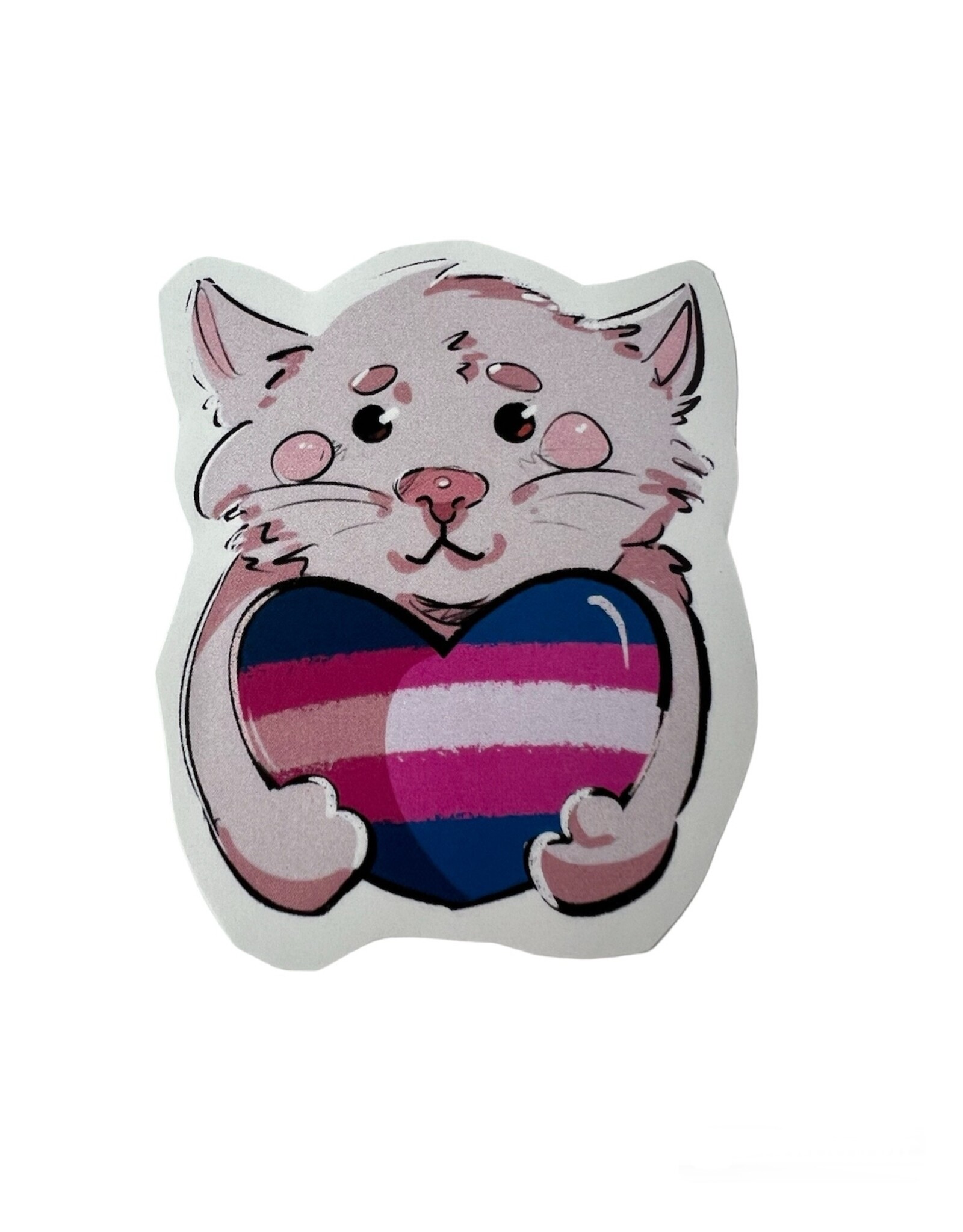 Pride Cat Sticker by PopSwif