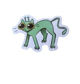 span.gela Alien Kitty Sticker by span.gela