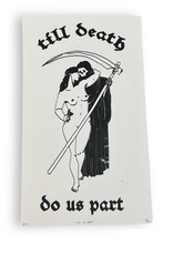 "do us part" silkscreen by Dilyn Halverson