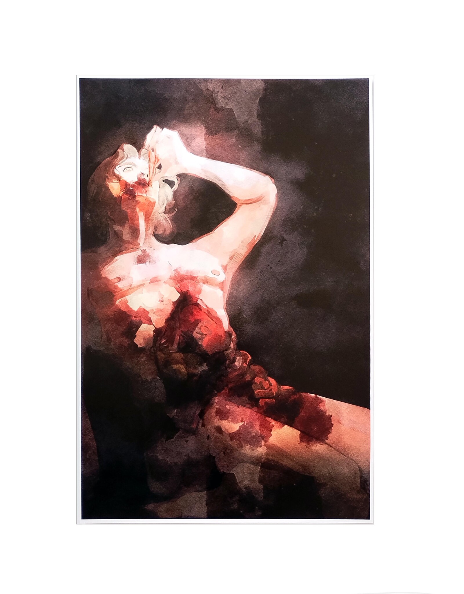 Self Cannibalism digital print by Jihyeon Na