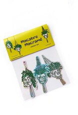 Danielle Przybysz Macabre Macramé Sticker Set by Danielle Przybysz