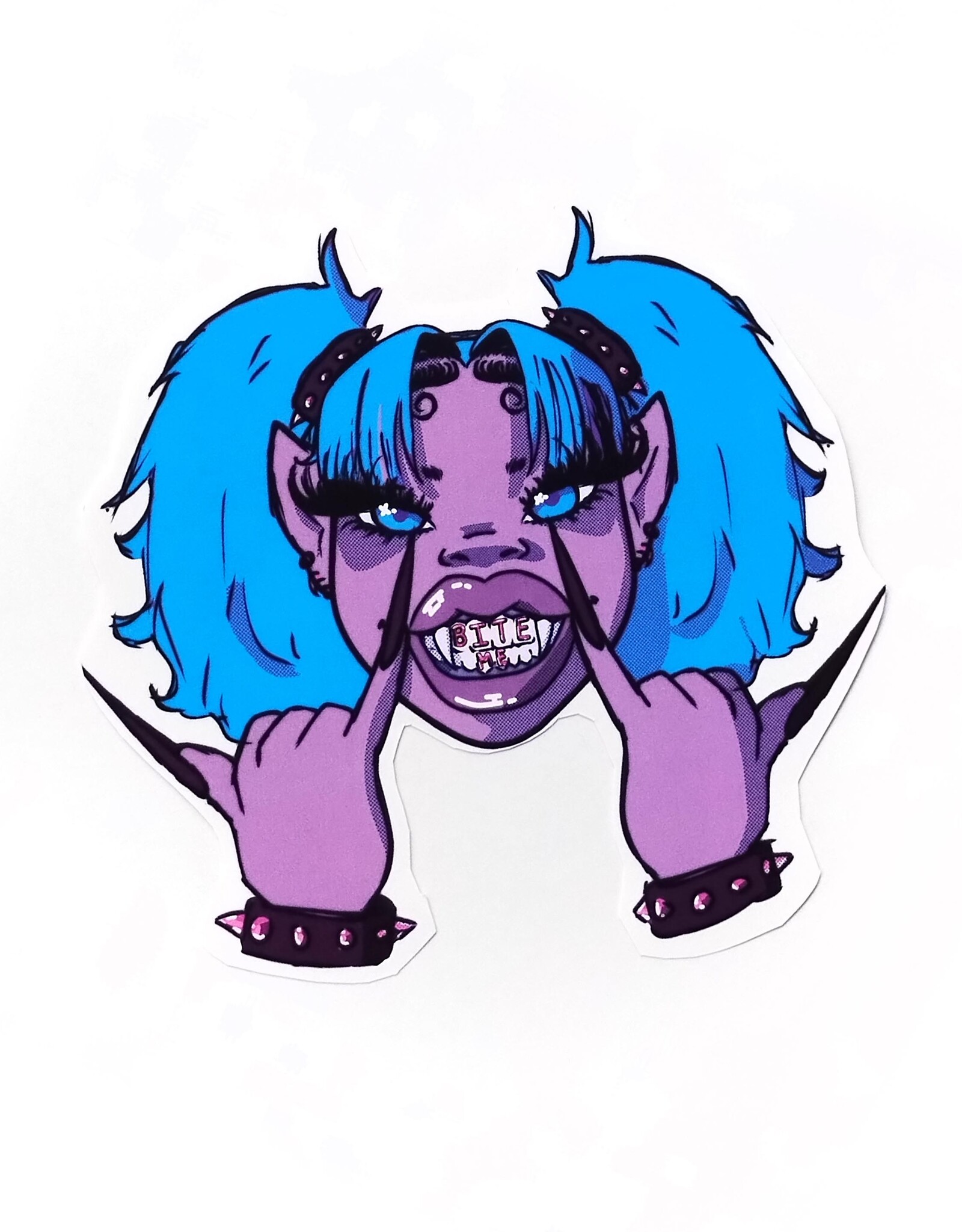 Bite Me (Blue) by Trinity Treadwell