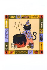 Wizard Kitty digital print by Beetlbunny