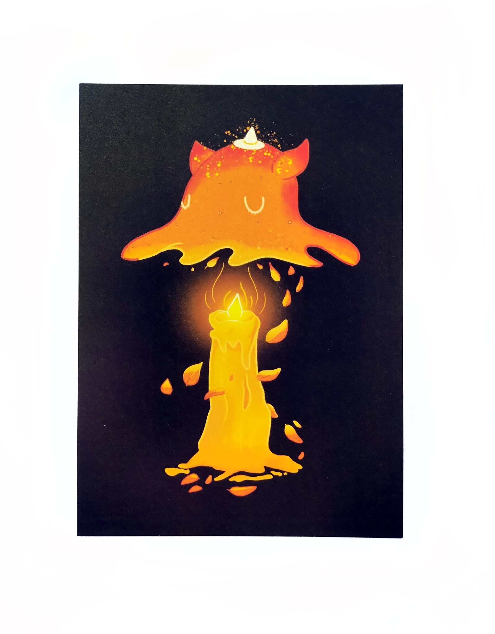 Umbrella Squid Print by The Walking Sprout