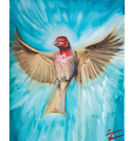 "Full Stop" (metal print) by Victor Enriquez