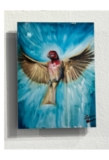 "Full Stop" (metal print) by Victor Enriquez