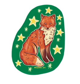 Fox sticker by Sofia DeSantis