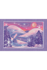 Snowy Mountains postcard by Sofia DeSantis