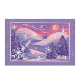 Snowy Mountains postcard by Sofia DeSantis