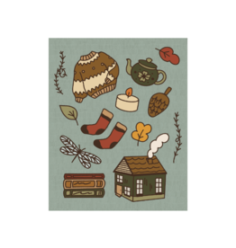 Cozy Things Print (Small) by Beetlbunny