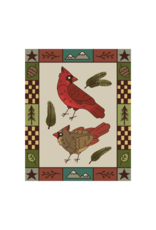 Cardinal Print (Small) by Beetlbunny