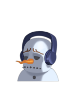 Sad Snowman sticker by kekfox