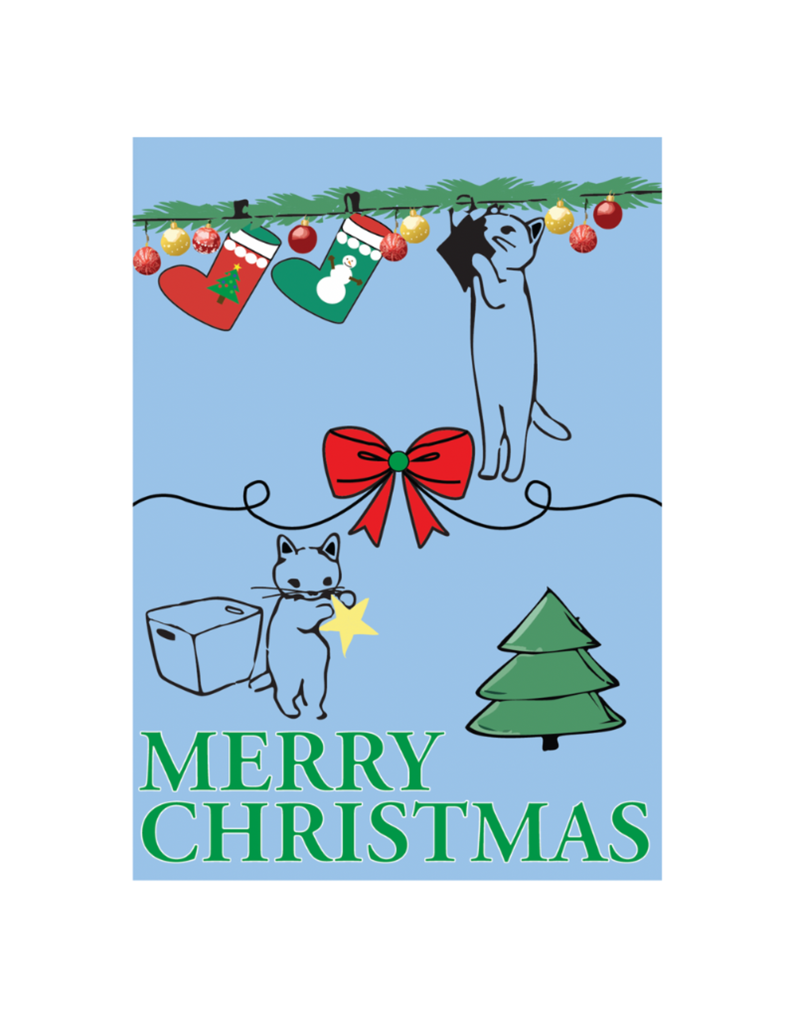 AIGA Columbia Cats Holiday Card by AIGA Columbia