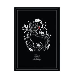 AIGA Columbia Deer Holiday Card by AIGA Columbia