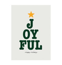 AIGA Columbia Joyful Holiday Card by AIGA Columbia