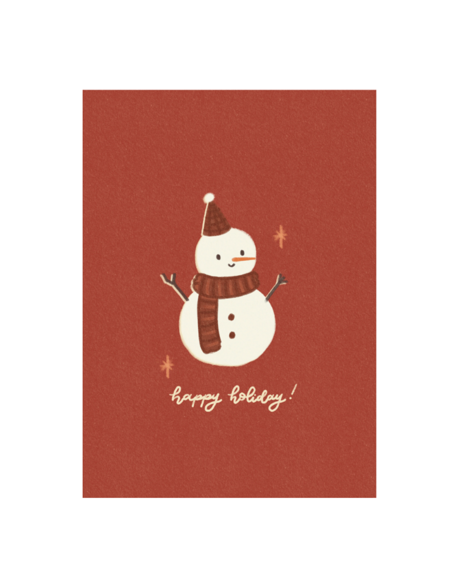 AIGA Columbia Happy Holiday! (red) Holiday Card by AIGA Columbia