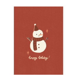 AIGA Columbia Happy Holiday! (red) Holiday Card by AIGA Columbia