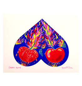 Megan Rivera Cherry Bomb Print by Megan Rivera