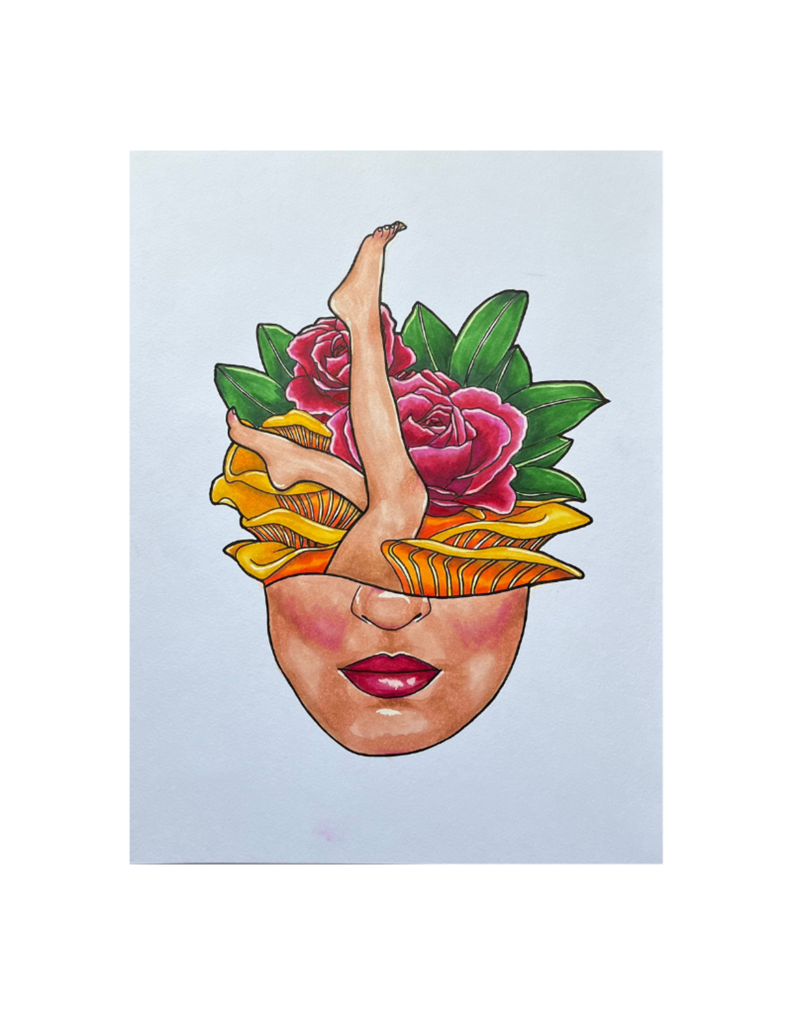 "Print #5" art print by Jules Artsy