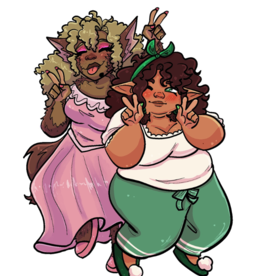 Sally x María sticker by D00dleBunz