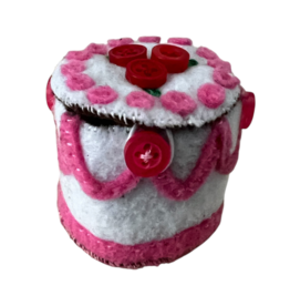 Felt Cake Box by AlphaHardDrive