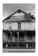 Anderson House framed print by Memphis Billie