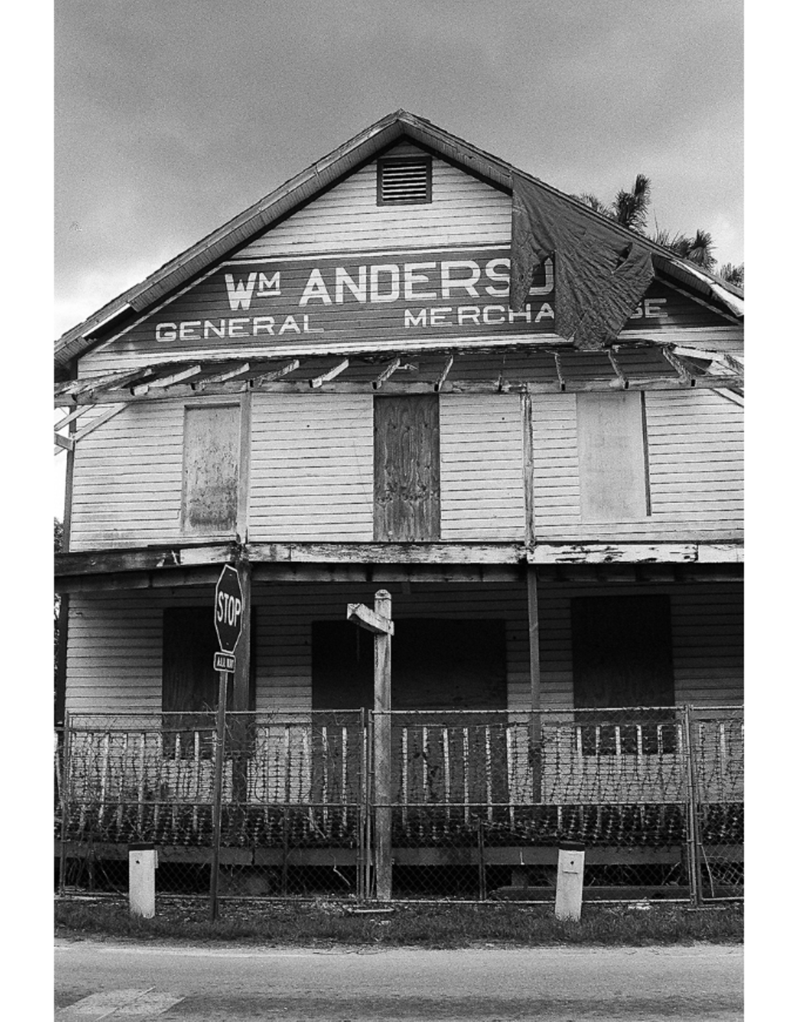 Anderson House framed print by Memphis Billie