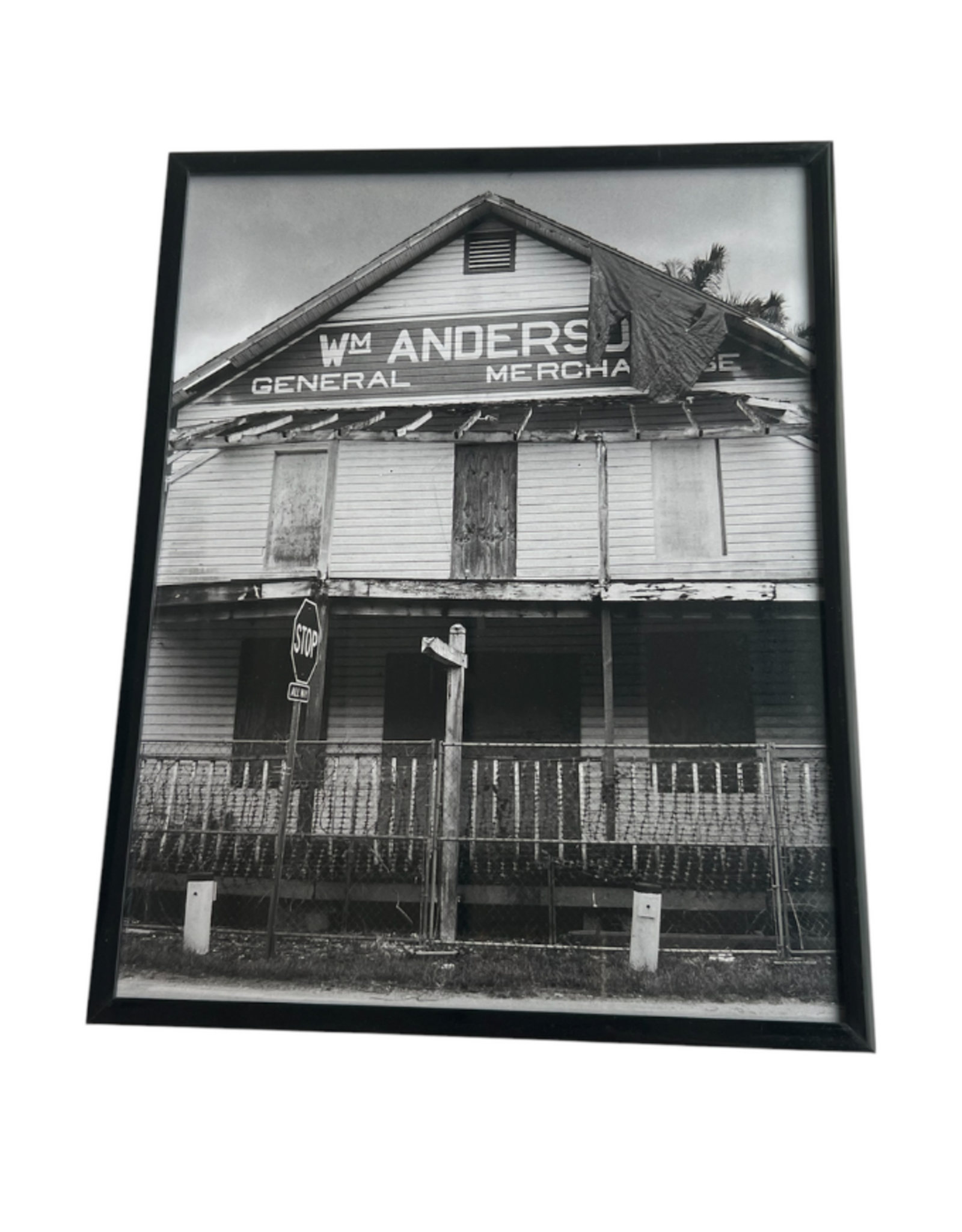 Anderson House framed print by Memphis Billie