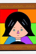 Ivan Brunetti "Woman” digital print by Ivan Brunetti