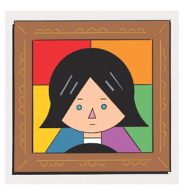 Ivan Brunetti "Woman” digital print by Ivan Brunetti