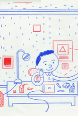 Ivan Brunetti “New York Times Kids” article illustration, 2020 (full scene) by Ivan Brunetti