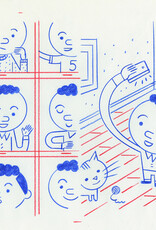 Ivan Brunetti “New York Times Kids” article illustration, 2020 (multi-panels, and overhead) by Ivan Brunetti