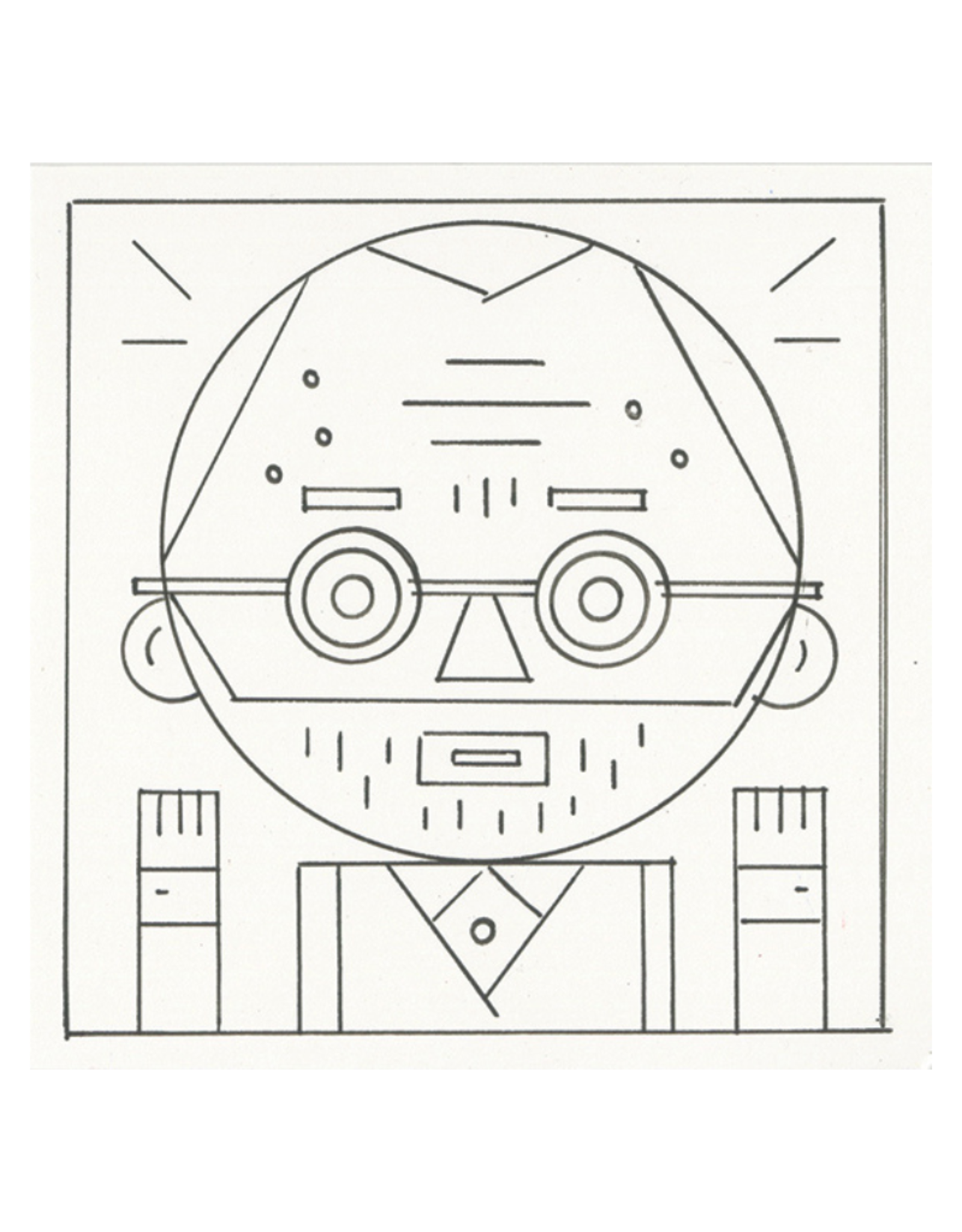 Ivan Brunetti Small Self-Portrait, 2023 by Ivan Brunetti