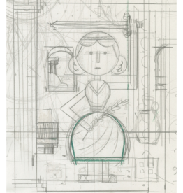 Ivan Brunetti Brunetti Grant pencil rough, 2023 by Ivan Brunetti