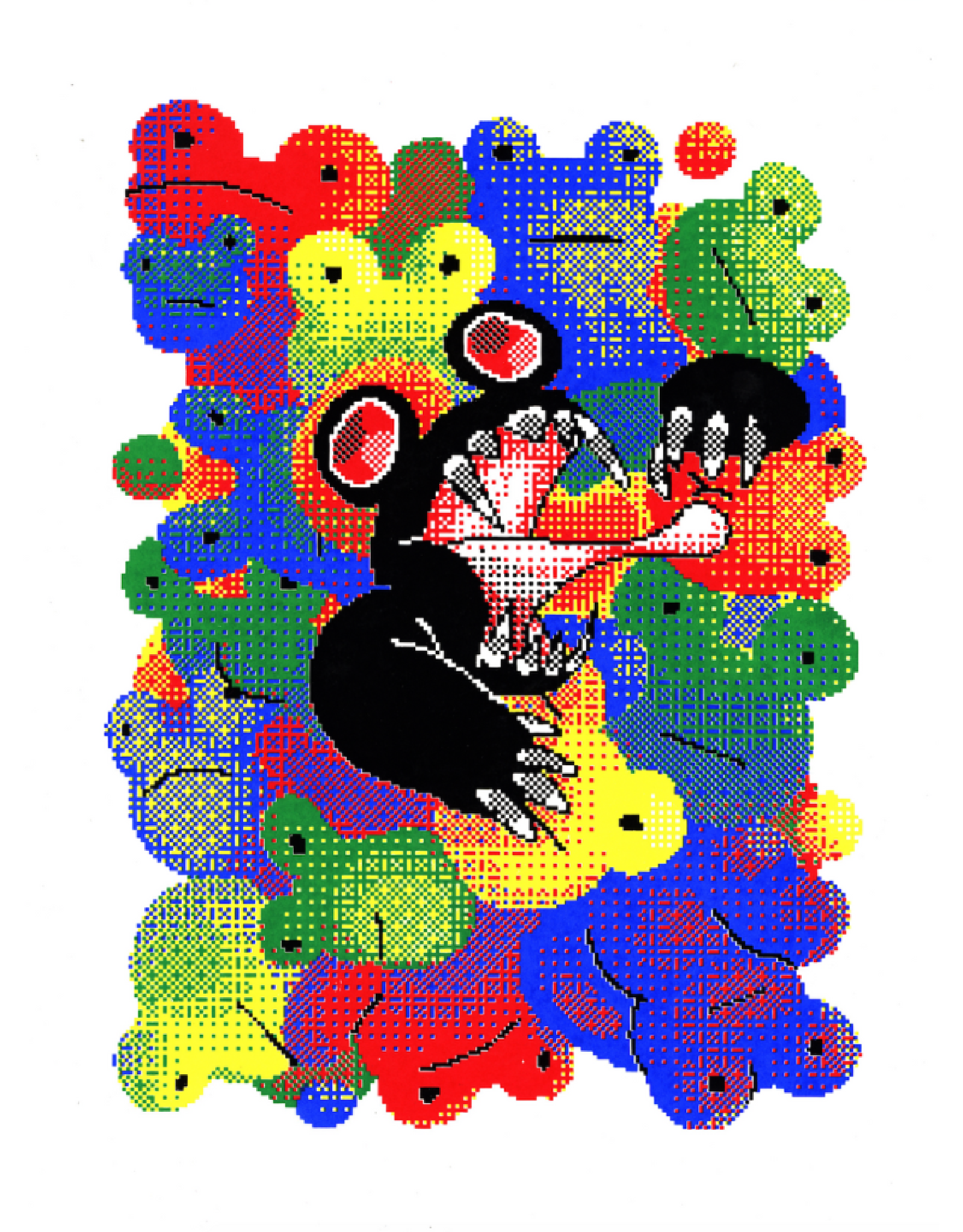 i can't stand you print (12x9) by LAS FROGAS