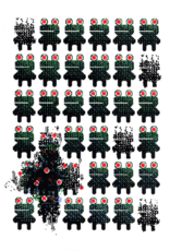 pathogenesis (8x6) print by LAS FROGAS