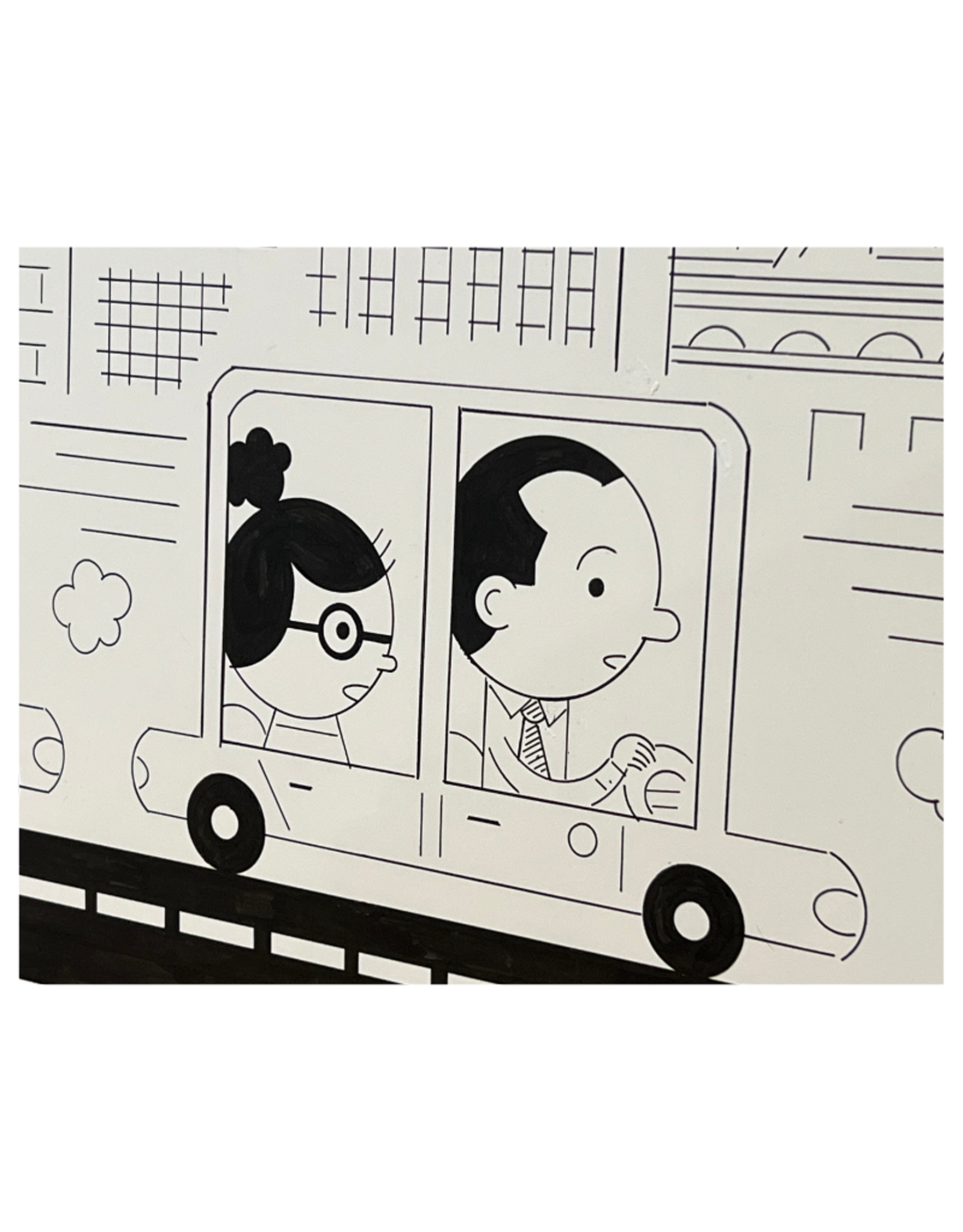 Ivan Brunetti Drive (Page 16 from Wordplay) 2016 by Ivan Brunetti