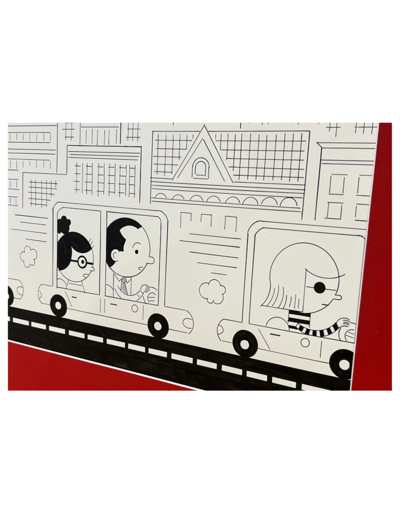 Ivan Brunetti Drive (Page 16 from Wordplay) 2016 by Ivan Brunetti