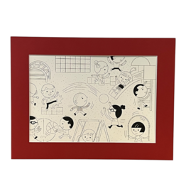 Ivan Brunetti Playground (Page 13 from Wordplay) 2016 by Ivan Brunetti