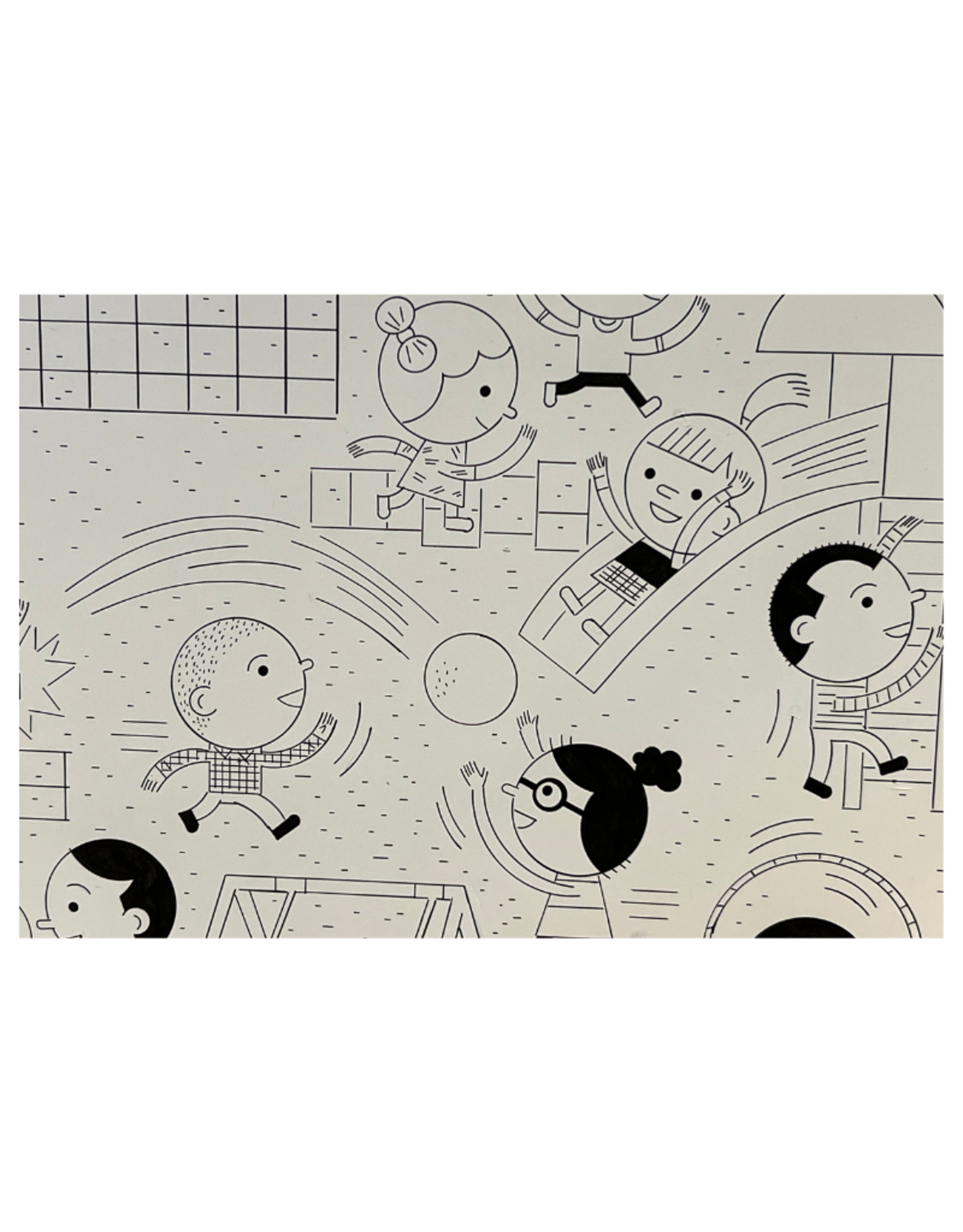 Ivan Brunetti Playground (Page 13 from Wordplay) 2016 by Ivan Brunetti