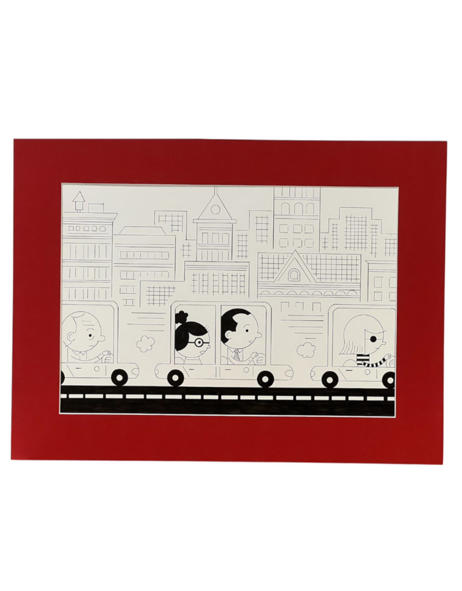 Ivan Brunetti Drive (Page 16 from Wordplay) 2016 by Ivan Brunetti