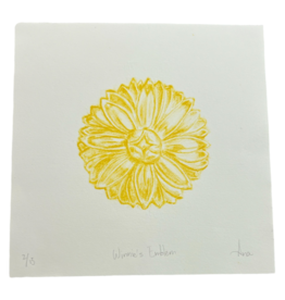 "Winnie's Emblem" Lithograph (unframed) by Ana Lara