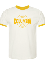 Buy Columbia, By Columbia Retro Series: Mellow Yellow Columbia Ringer T-Shirt