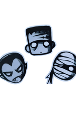 Classic Monsters 3 Sticker Pack by Ava June Darnell