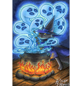 Witch's Brew print by Riley Draws