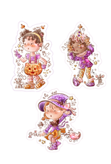 Bby: Spooky Spunky Series (set of 3) by Pastel Petal by Dahlia
